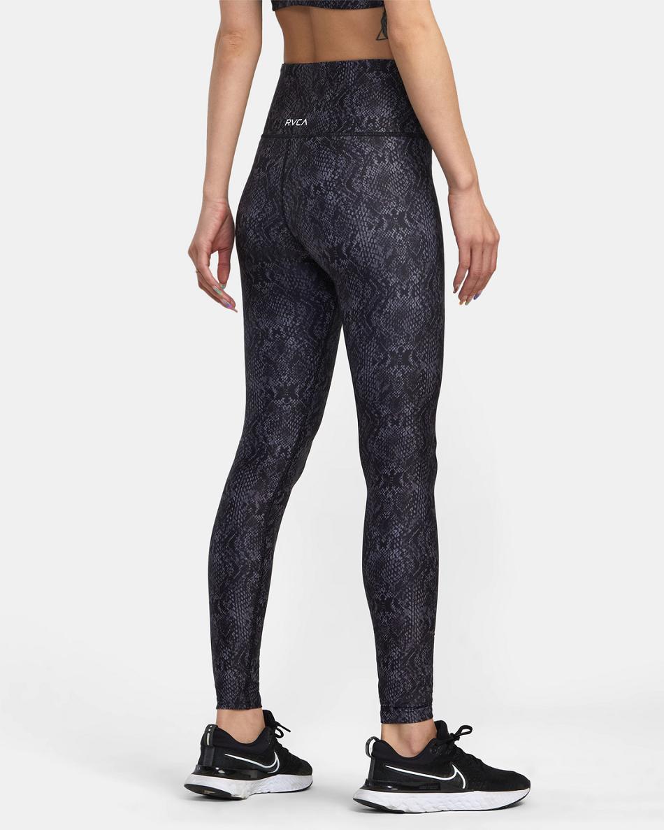 Leggins Rvca VA Essential Workout Mujer Serpent | COXBR15641