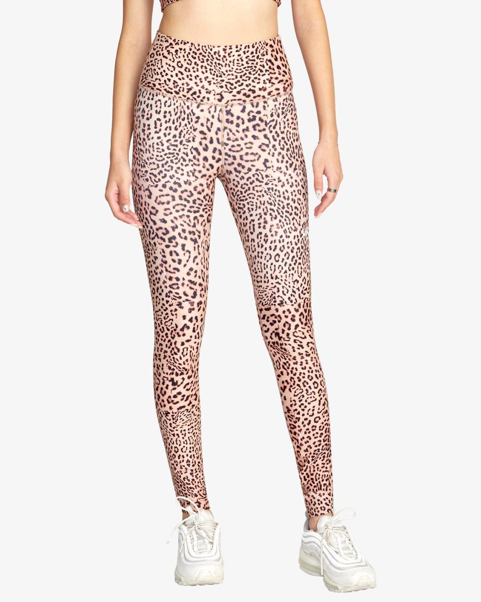 Leggins Rvca VA Essential Workout Mujer Leo Rising | TCOWZ30145