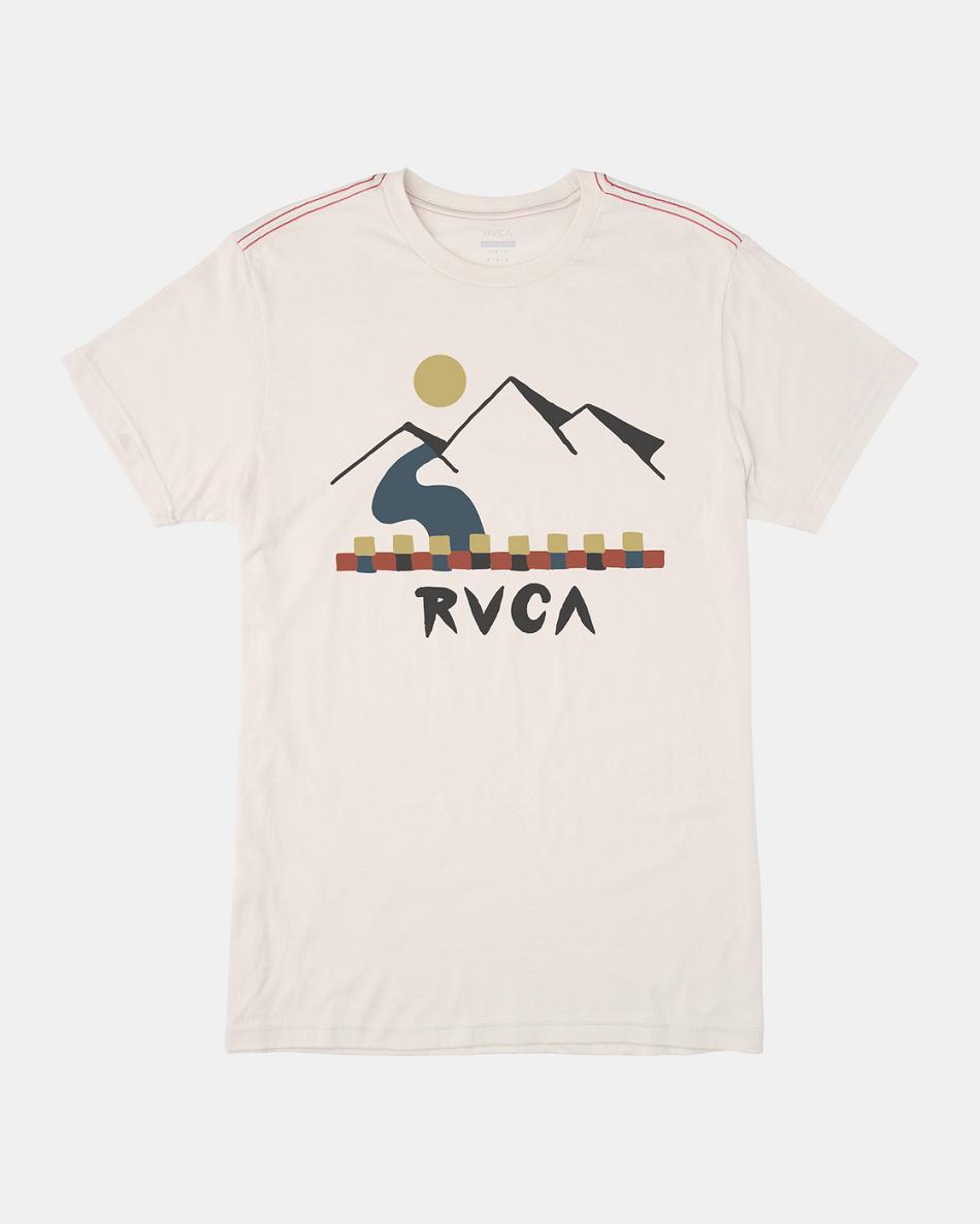 Manga corta Rvca Innerstate Tee Hombre Blancas | QCOWA41508