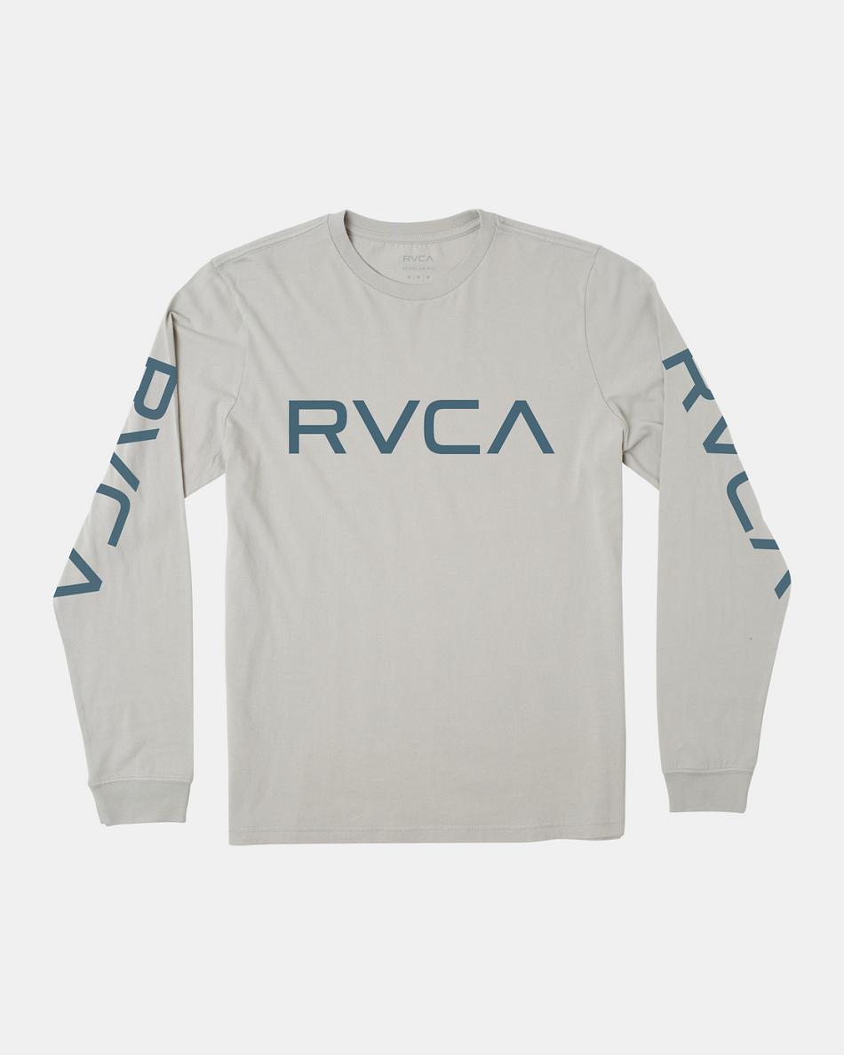 Manga larga Rvca BIG Hombre Iron | BCOSO68617