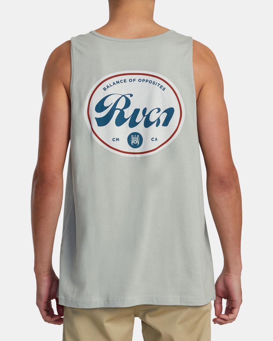 Manga larga Rvca Pils Tank Hombre Iron | CONEJ22103