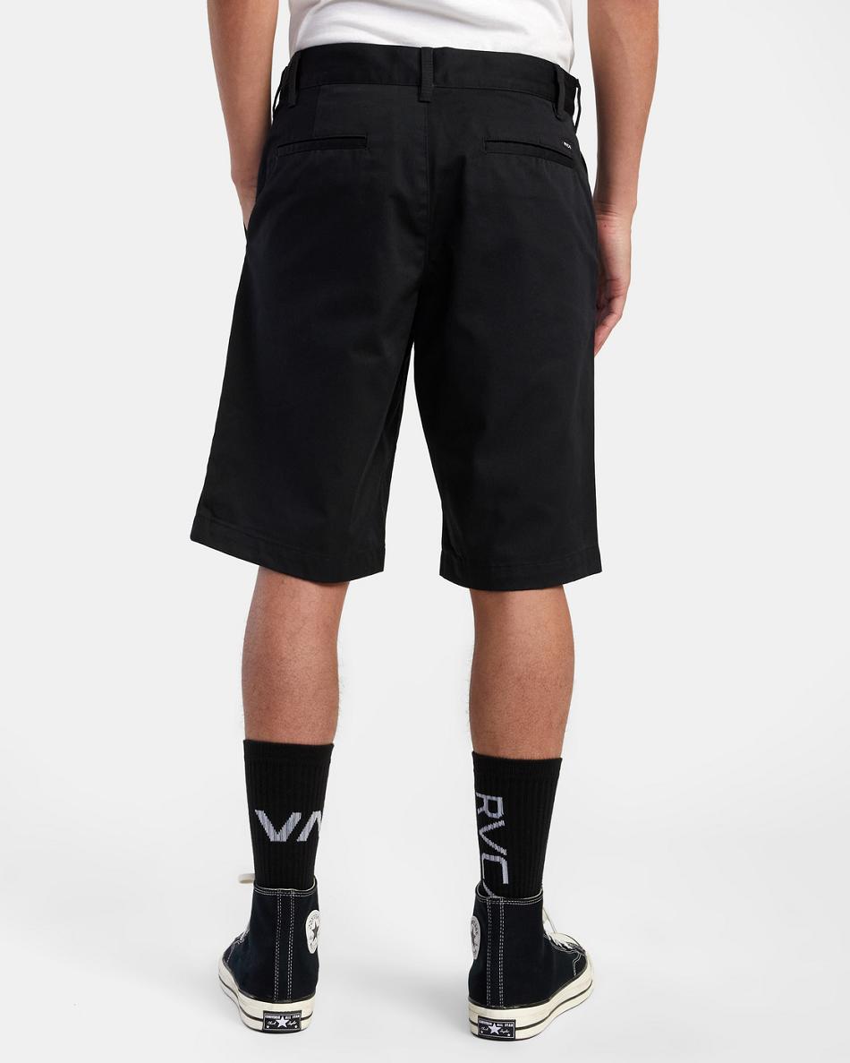 Pantalones Cortos Rvca Americana 22 Hombre Negras | XCOBH95885