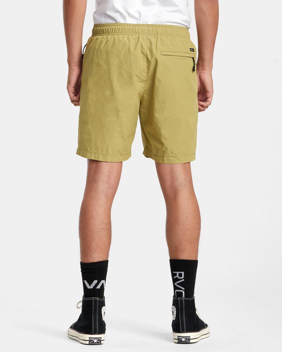 Pantalones Cortos Rvca Brodie Híbrido 17 Hombre Avocado | ACOWC79453