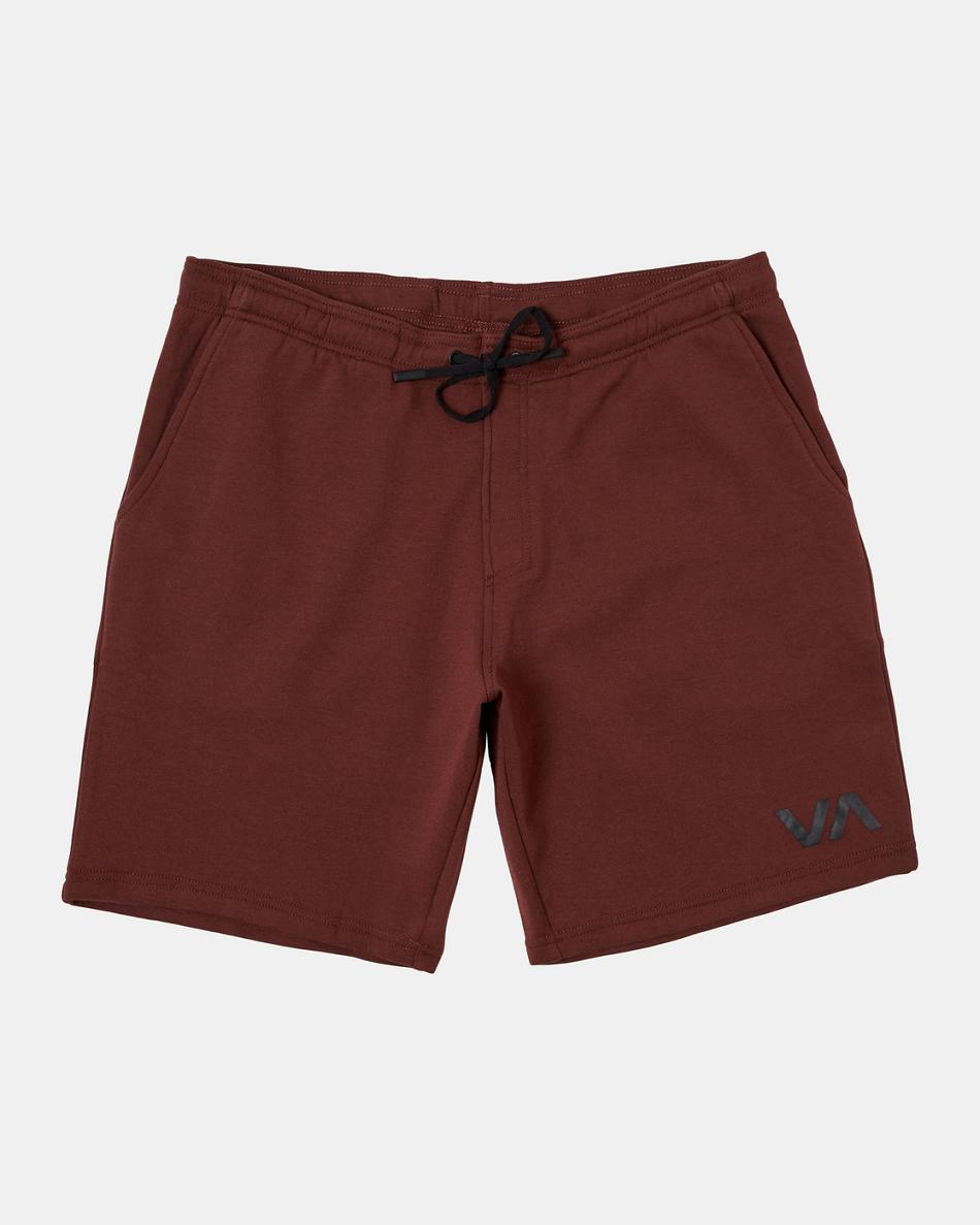 Pantalones Cortos Rvca Deporte Elastic IV 19 Hombre Mahogany | YCOGT29733