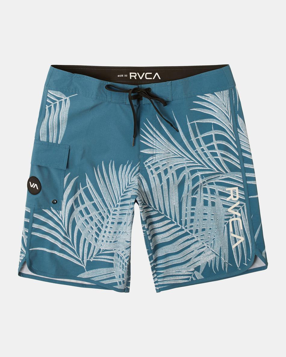 Pantalones Cortos Rvca Eastern 17 Niño Azules | XCOGW94751