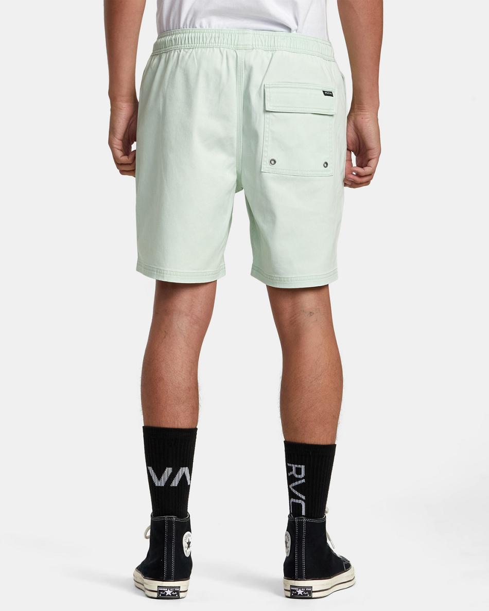 Pantalones Cortos Rvca Escape Elastic 17 Hombre Aqua | SCOVO65700