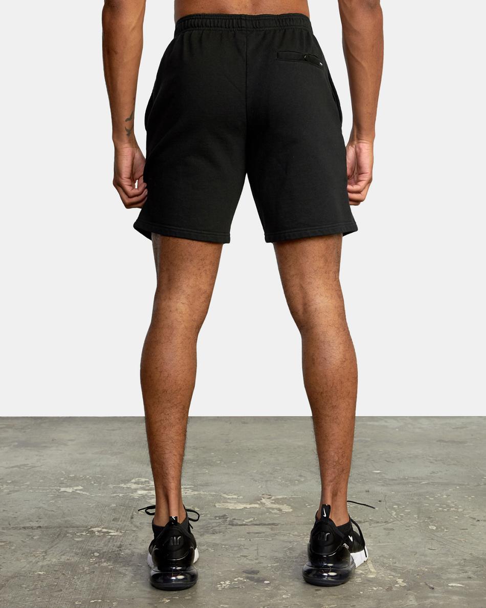 Pantalones Cortos Rvca Essential 18 Hombre Negras | COJBT99943