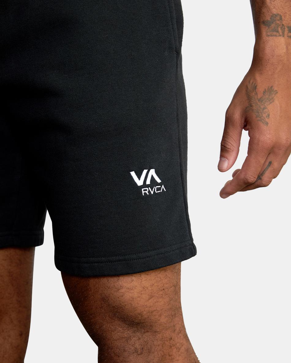 Pantalones Cortos Rvca Essential 18 Hombre Negras | COJBT99943