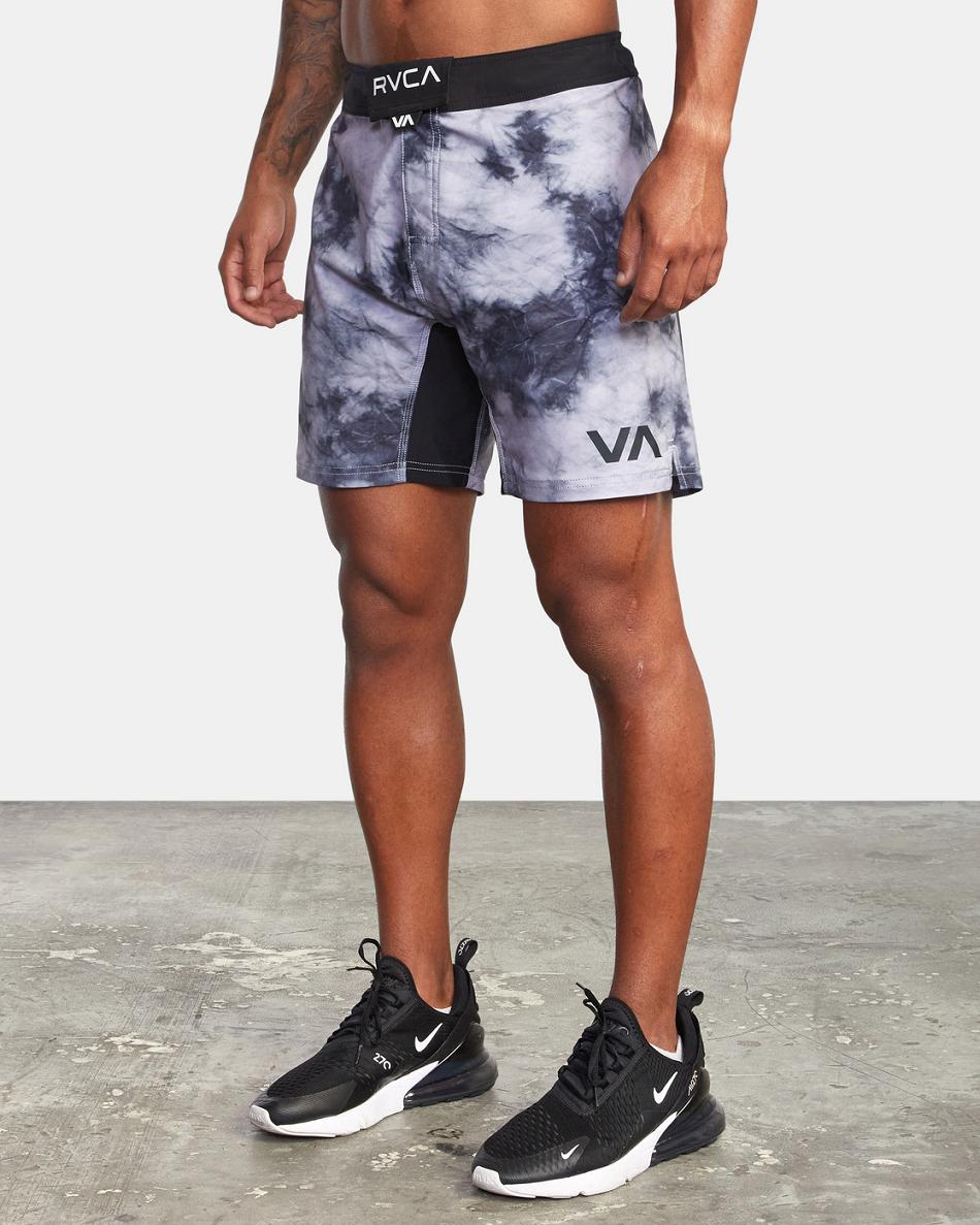 Pantalones Cortos Rvca Fight Scrapper Elastic 15 Hombre Ink Blot | ZCONQ30803