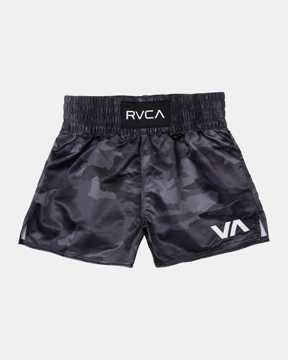 Pantalones Cortos Rvca Muay Thai Mod Elastic Boxing 15 Hombre Camuflaje | BCOSD99877