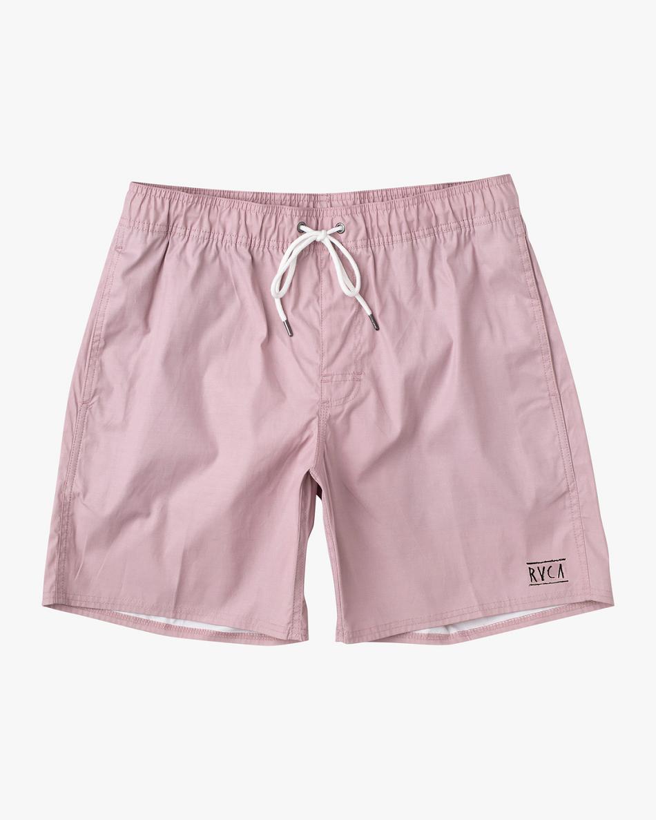 Pantalones Cortos Rvca Opposites Elastic 2 17 Hombre Pale Mauve | COQCS15094