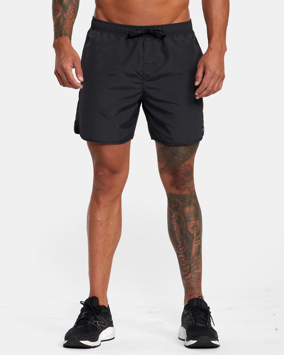 Pantalones Cortos Rvca Outsider Basecamp 16 Entrenamiento Hombre Negras | SCOVO15422