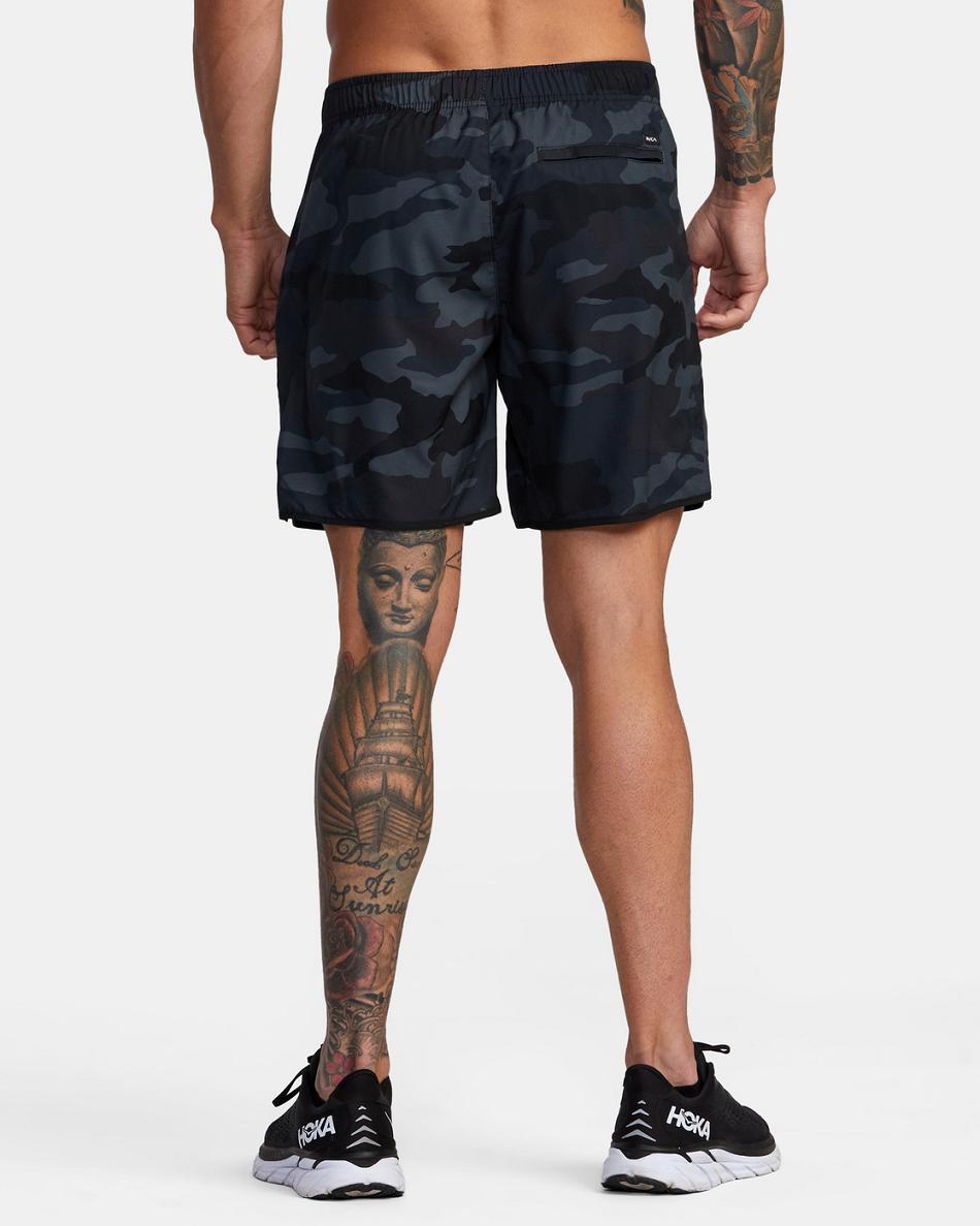 Pantalones Cortos Rvca YOGGER IV ATHLETIC 17 Hombre Camuflaje | LCOTR20950