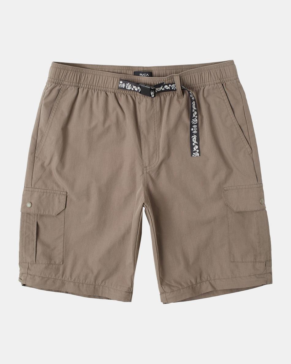 Pantalones Rvca All Time Zip-Off Hombre Mushroom | TCOWZ50459