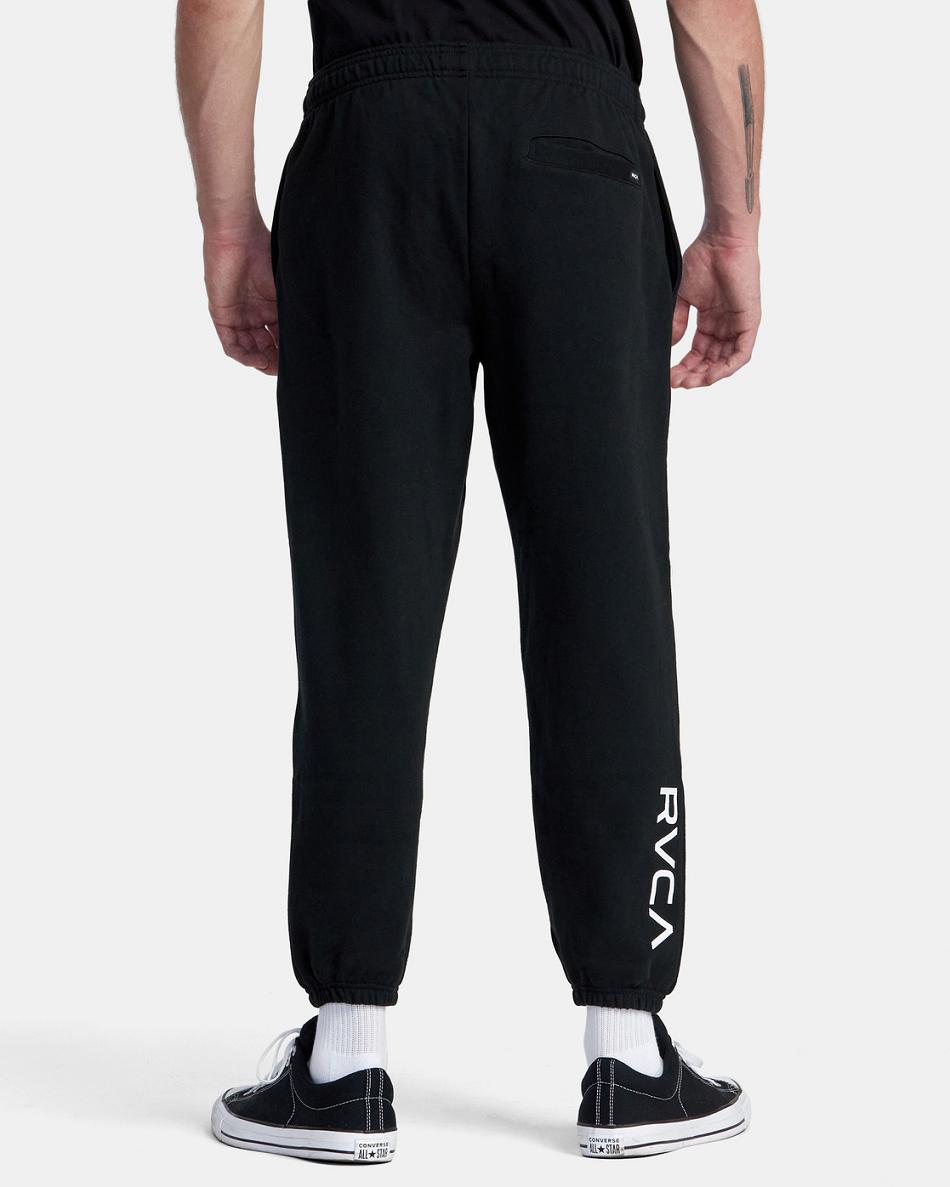 Pantalones Rvca Barron Mamiya Joggers Hombre Negras | ECOHC21393