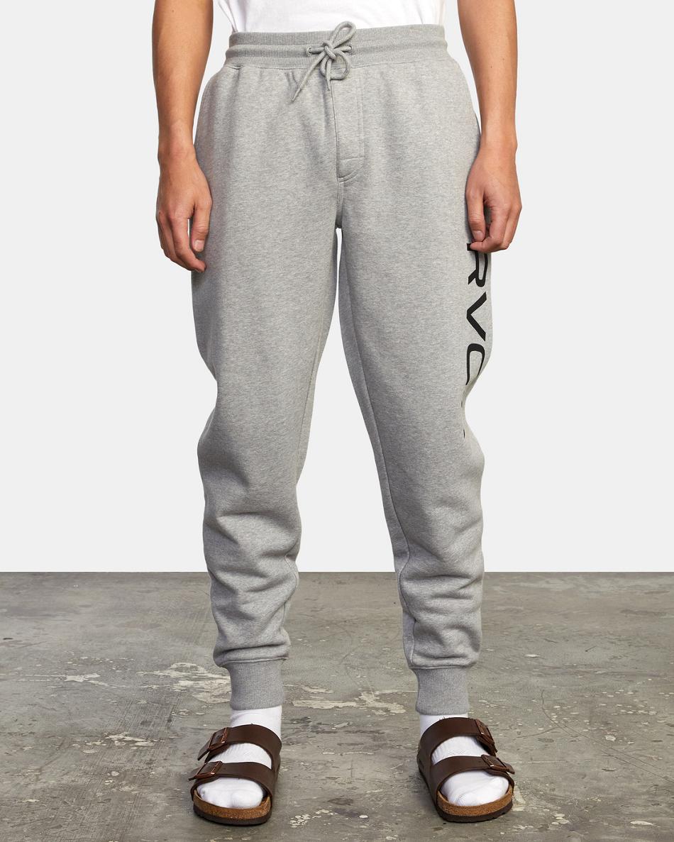 Pantalones Rvca Big RVCA Hombre Athletic Heather | LCOSX93574