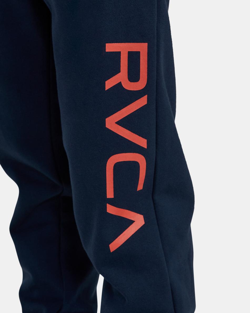 Pantalones Rvca Big RVCA Hombre Azul Marino | COCVG17522