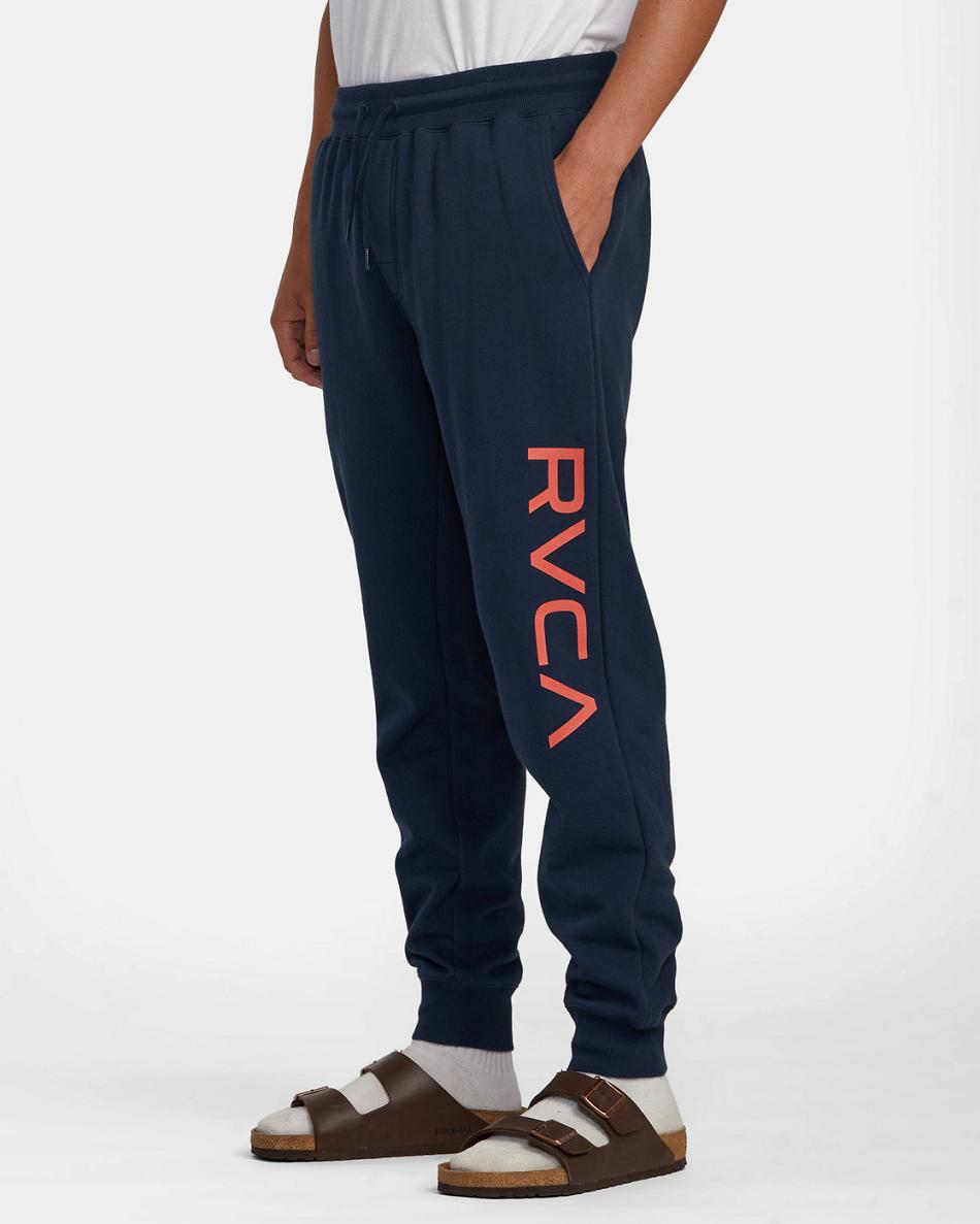 Pantalones Rvca Big RVCA Hombre Azul Marino | COCVG17522