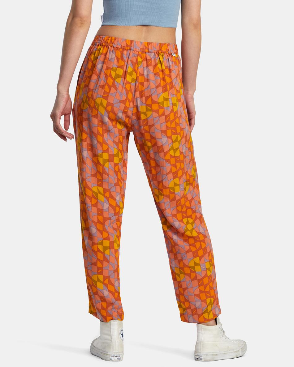 Pantalones Rvca Blip Mujer Sandlewood | COZPD82861