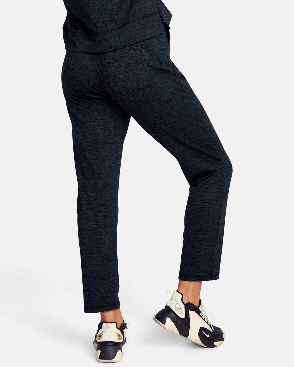 Pantalones Rvca C-Able Workout Mujer Negras | ZCONQ43081