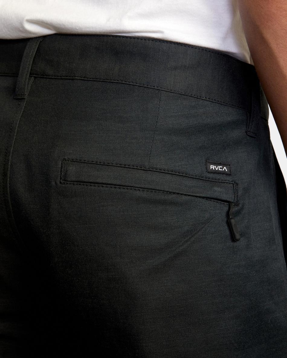 Pantalones Rvca Daggers Tech Chino Hombre Negras | COEAH34555