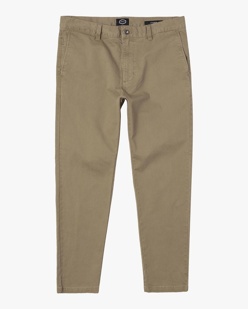 Pantalones Rvca HITCHER Hombre Wood | COIIZ21983