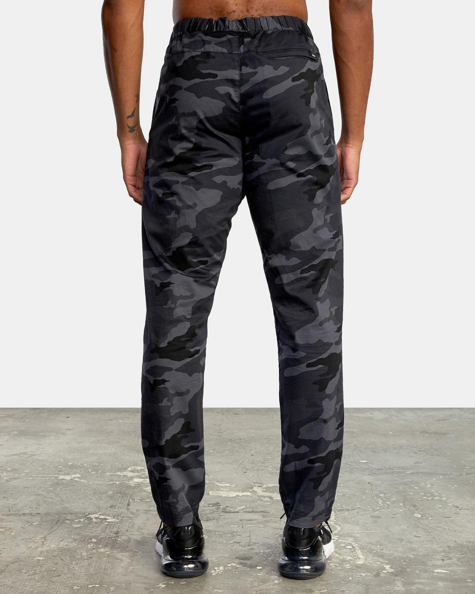 Pantalones Rvca Spectrum Pista III Hombre Camuflaje | COJKU27624