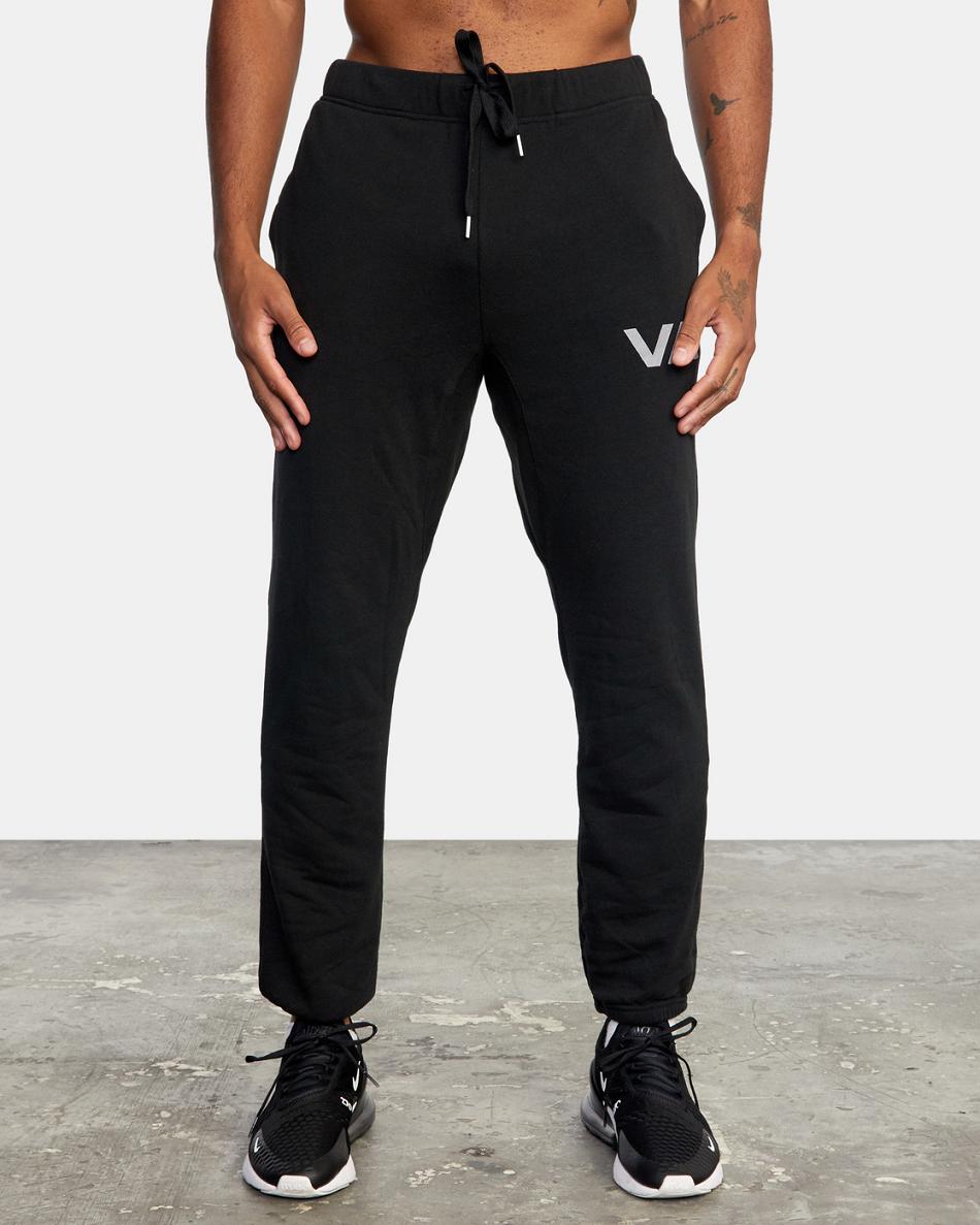 Pantalones Rvca Swift Hombre Negras | FCOUI69544