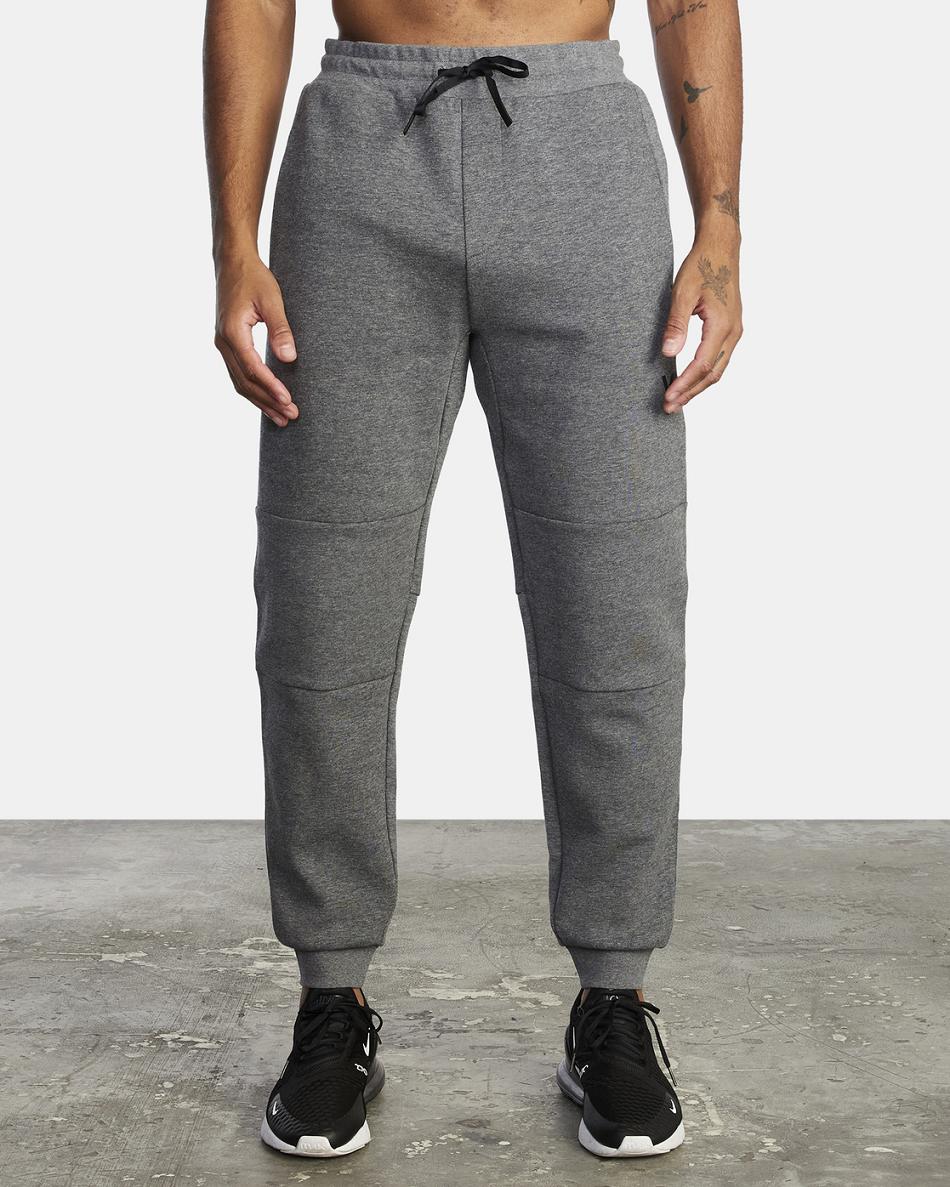 Pantalones Rvca Tech Fleece II Hombre Athletic Heather | XCOGW51368