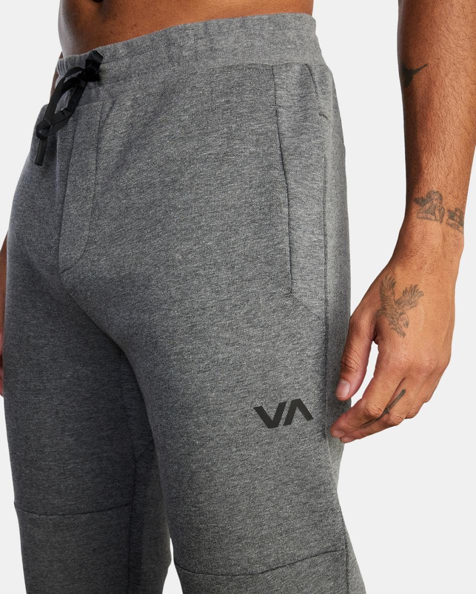 Pantalones Rvca Tech Fleece II Hombre Athletic Heather | XCOGW51368