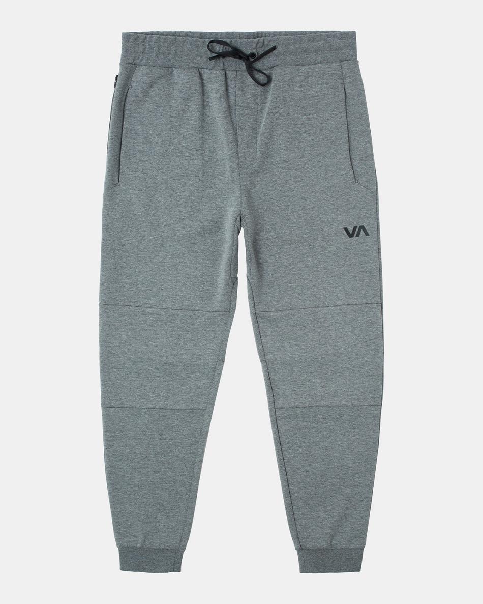 Pantalones Rvca Tech Fleece II Hombre Athletic Heather | XCOGW51368