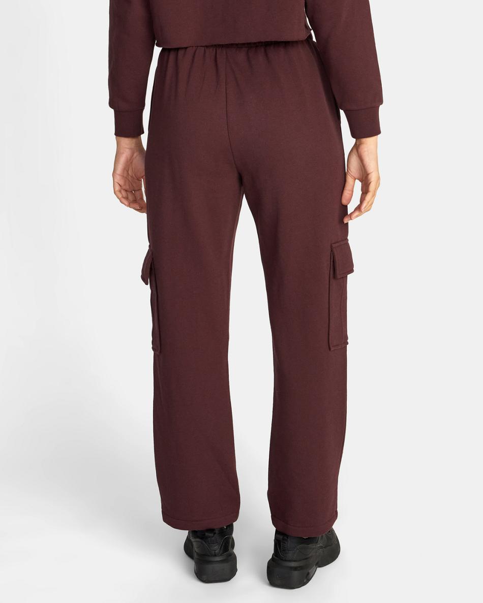 Pantalones Rvca Test Drive Cargo Mujer Espresso | COZPD34628