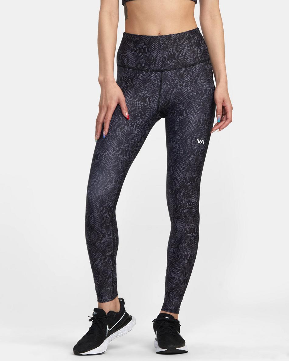 Pantalones Rvca VA Essential Workout Mujer Serpent | CODFL47727