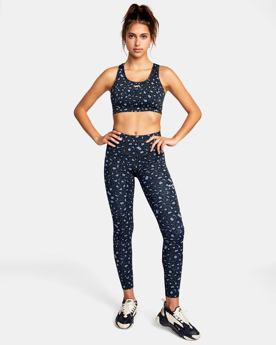 Pantalones Rvca VA Essential Workout Mujer Leo | FCOUI61234