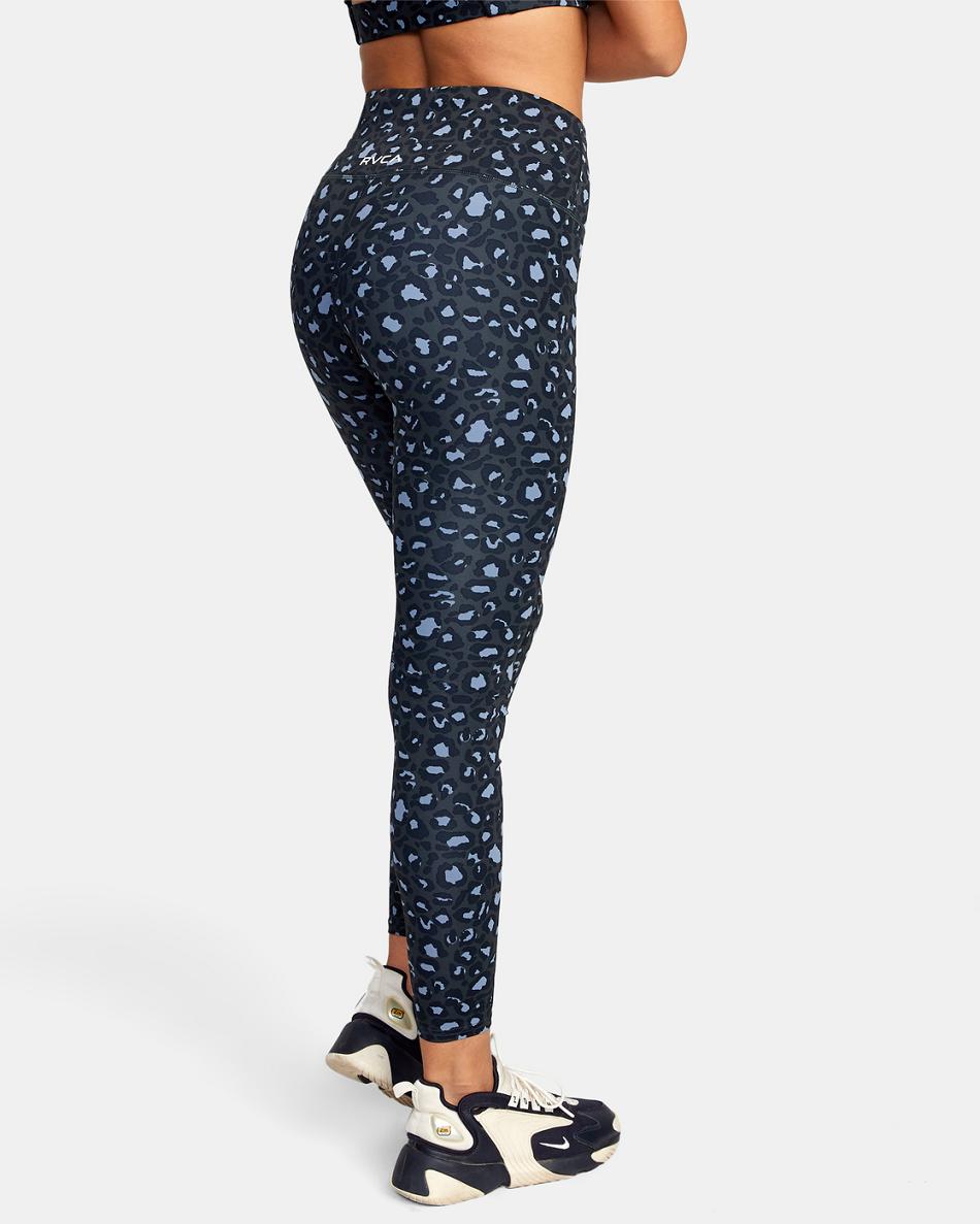 Pantalones Rvca VA Essential Workout Mujer Leo | FCOUI61234