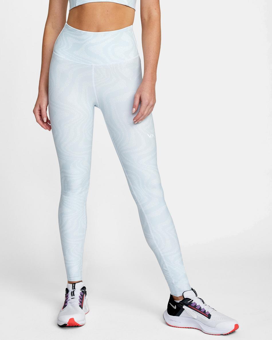 Pantalones Rvca VA Essential Workout Mujer Strata Sky | GCOEC23193