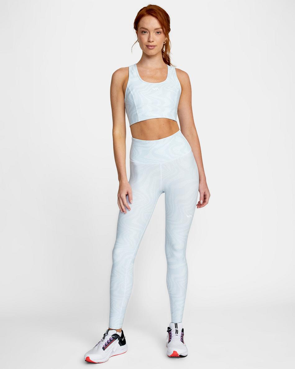 Pantalones Rvca VA Essential Workout Mujer Strata Sky | GCOEC23193