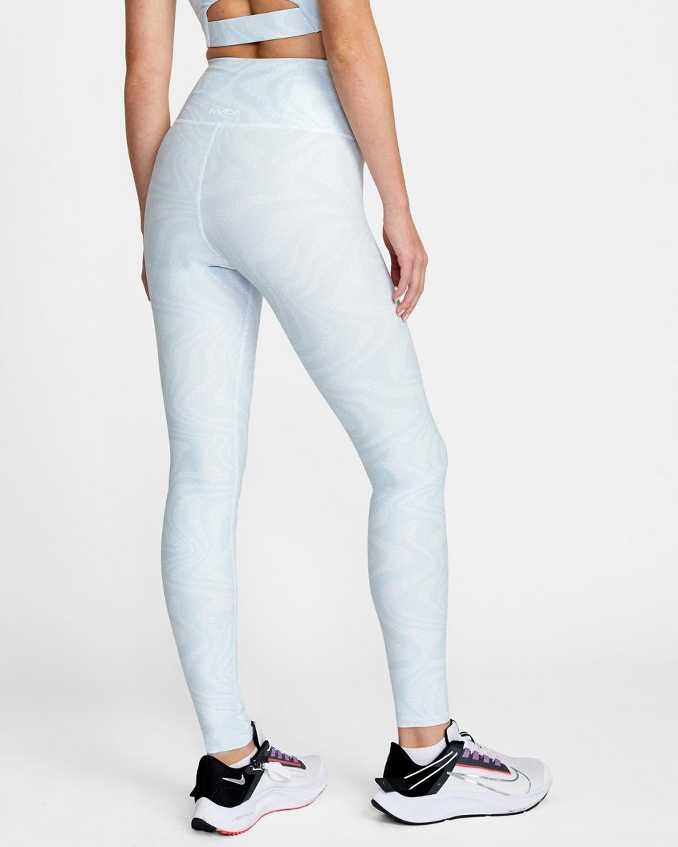 Pantalones Rvca VA Essential Workout Mujer Strata Sky | GCOEC23193