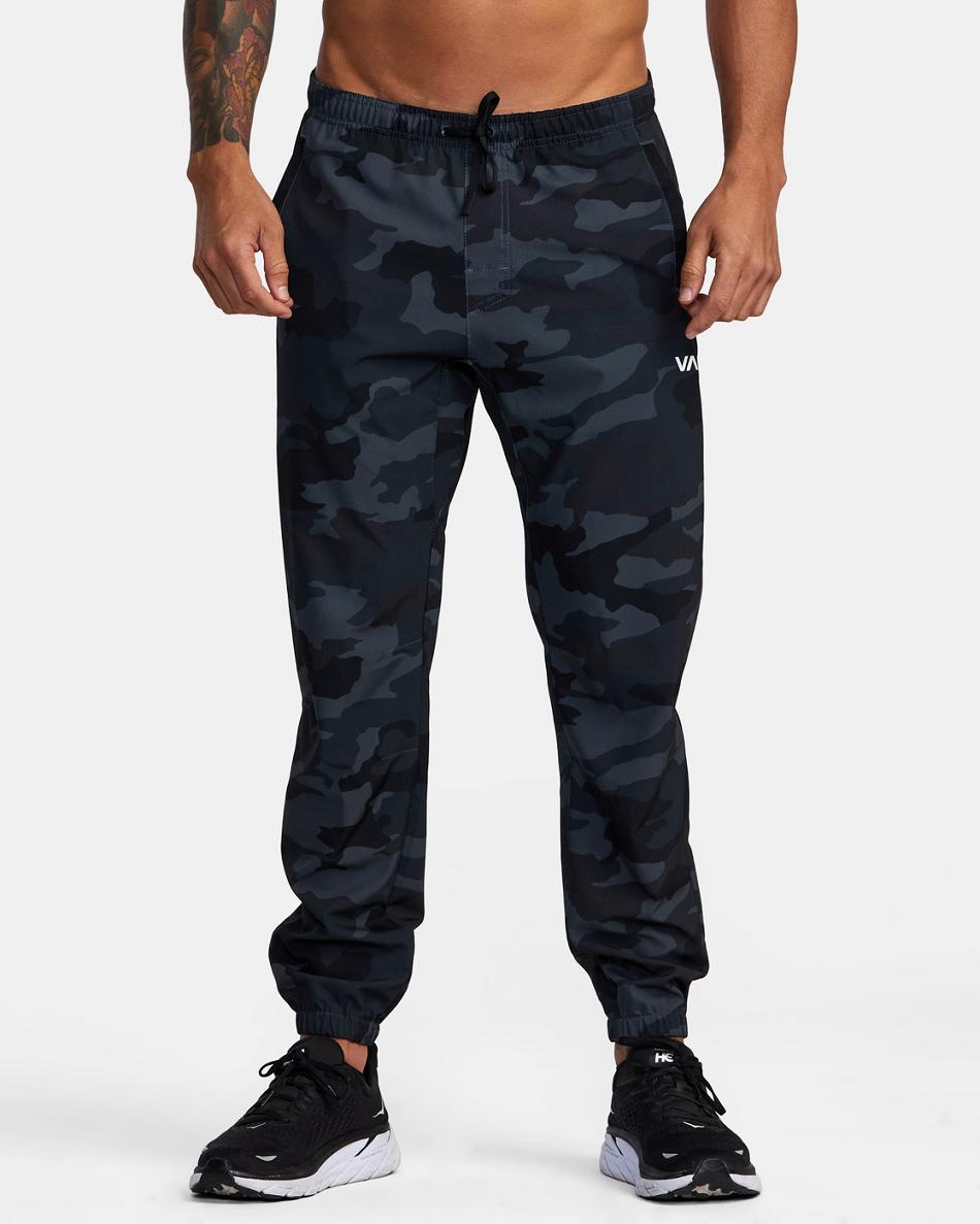 Pantalones Rvca Yogger Pista II Hombre Camuflaje | COXMI86461