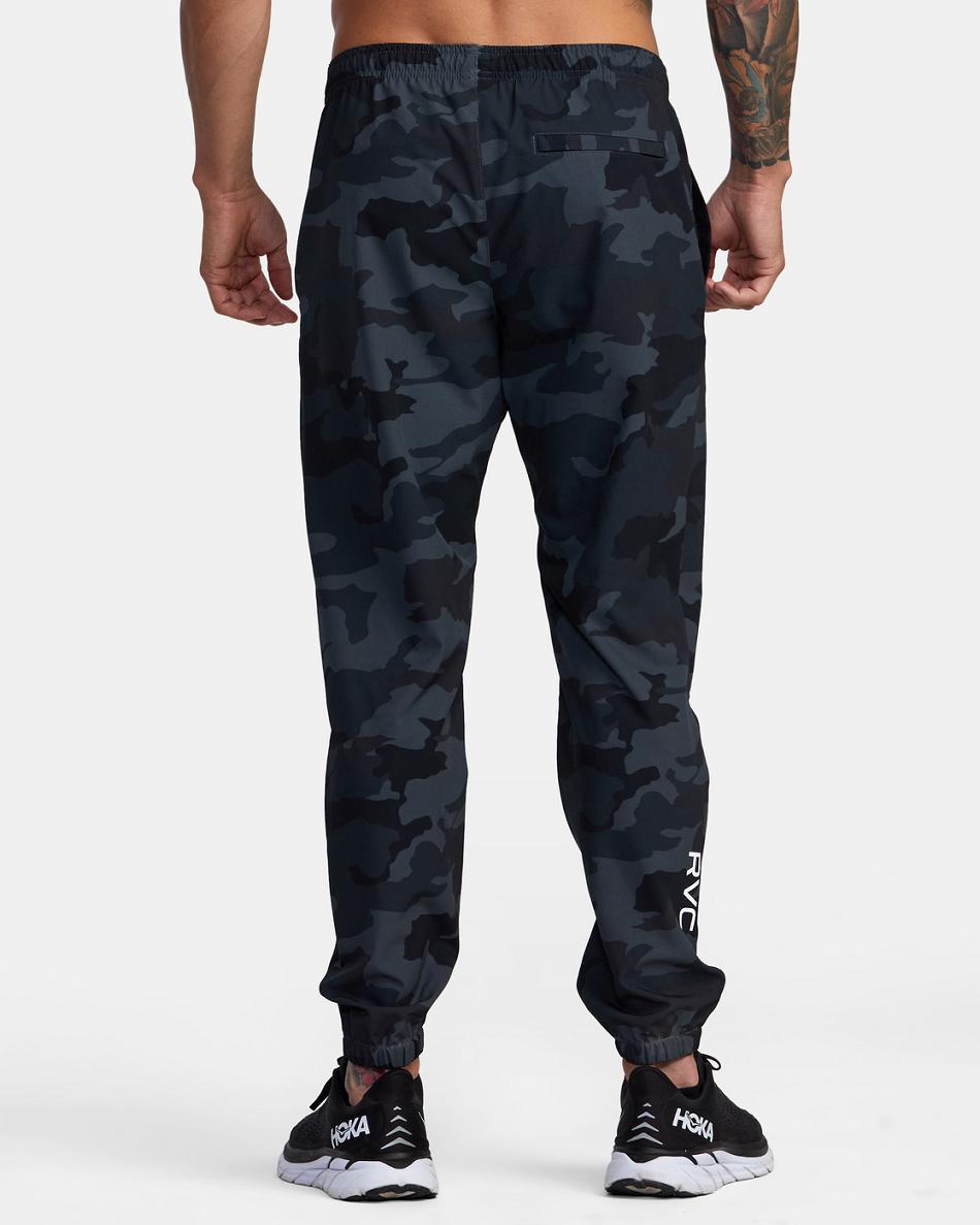 Pantalones Rvca Yogger Pista II Hombre Camuflaje | COXMI86461