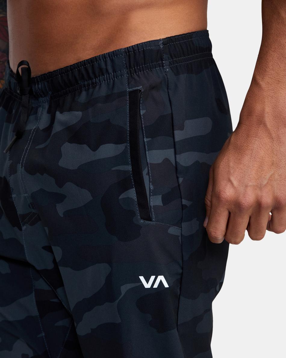 Pantalones Rvca Yogger Pista II Hombre Camuflaje | COXMI86461