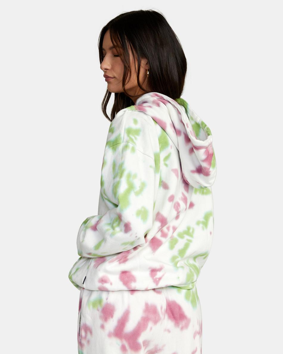 Ropa De Casa Rvca Little RVCA Tie-Dye Hoodie Mujer Multi | COEAH17759