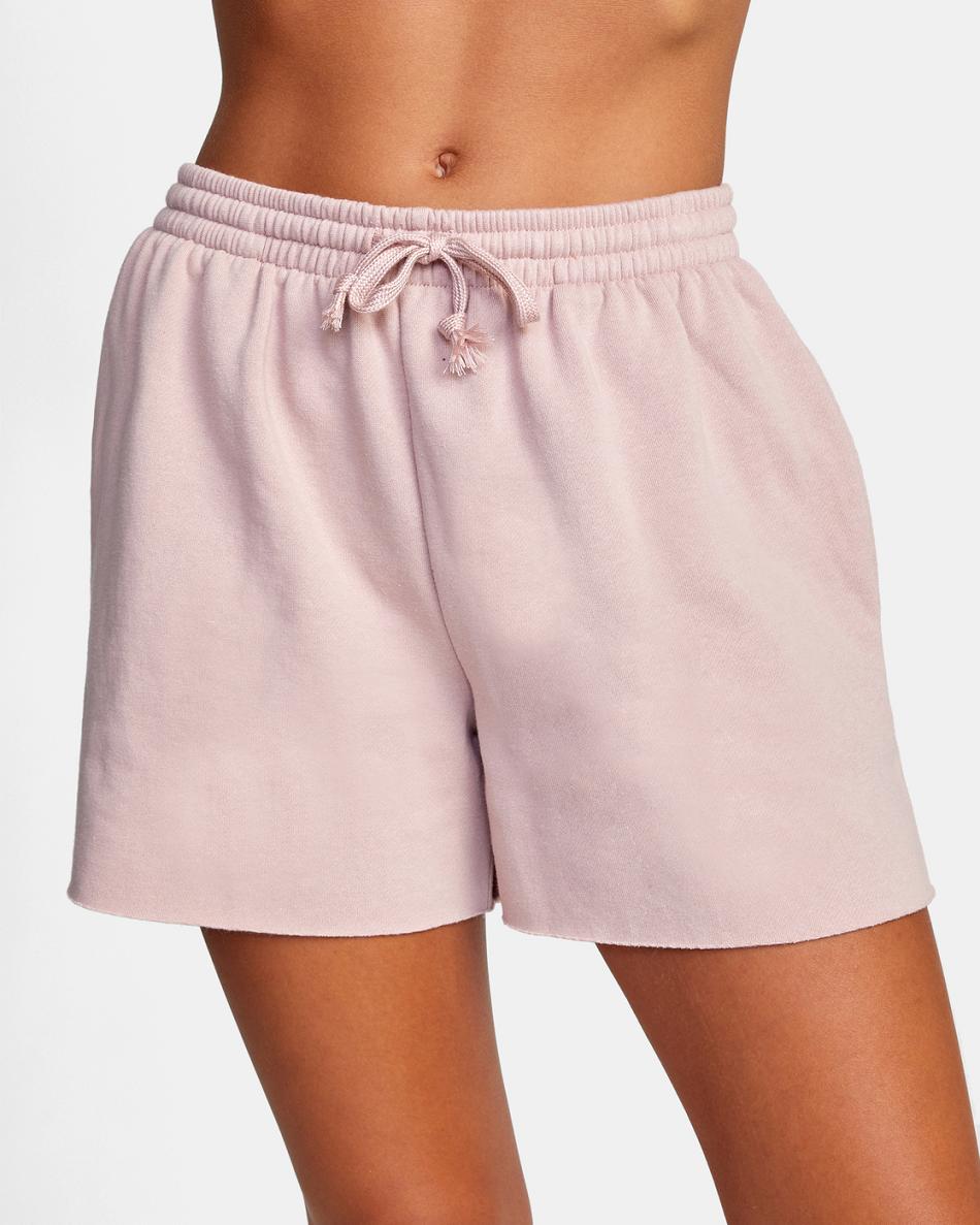 Ropa De Casa Rvca Test Drive Sweatshorts Mujer Rosas | COZPD32806