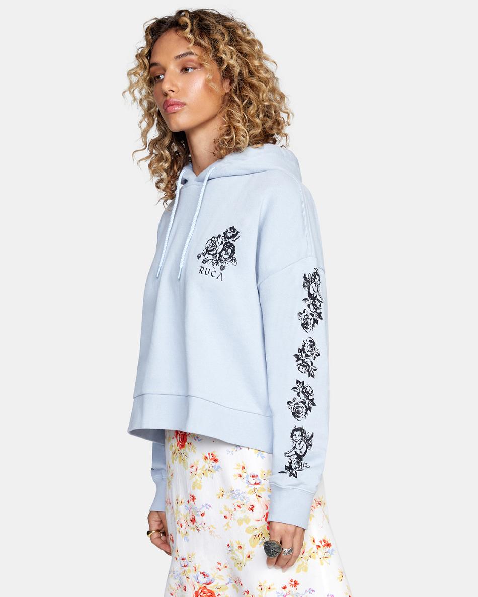 Ropa De Casa Rvca The Good And Bad Hoodie Mujer Iris | BCOSO78483