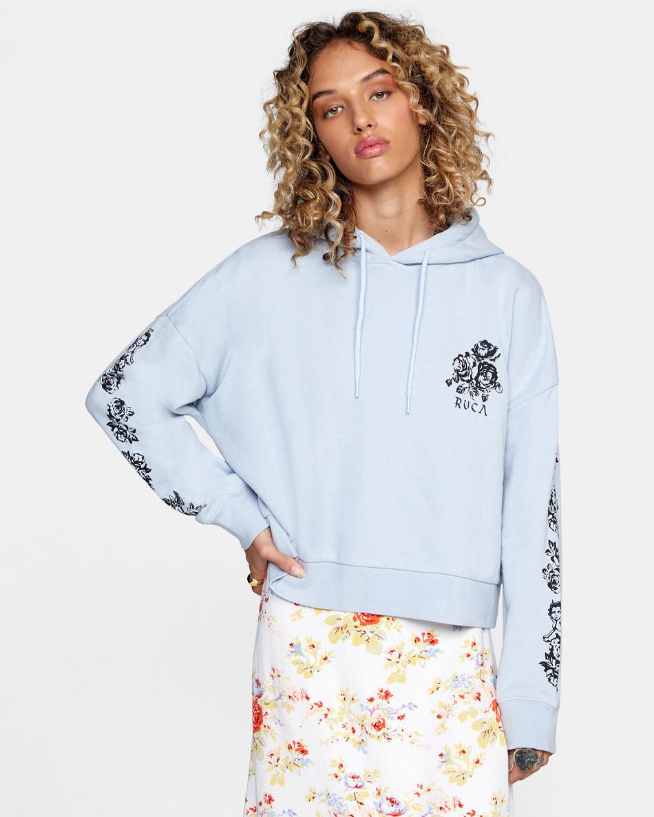 Ropa De Casa Rvca The Good And Bad Hoodie Mujer Iris | BCOSO78483