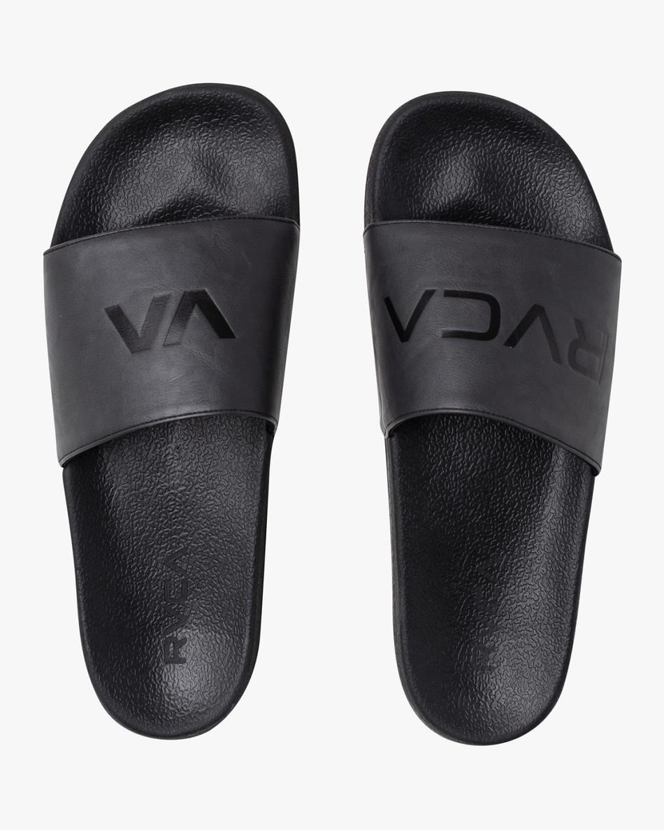 Sandalias Rvca RVCA Deporte Hombre Negras | COQCS62840