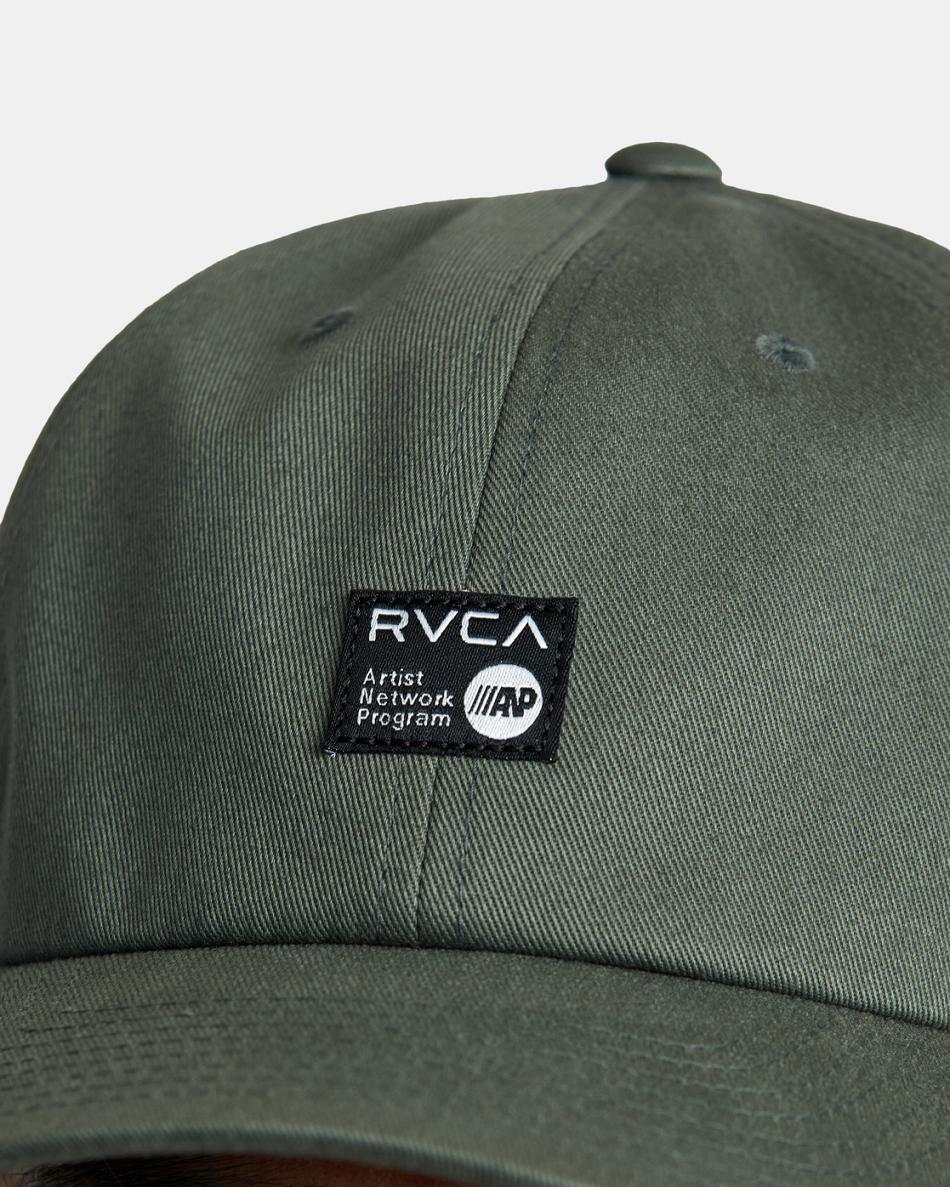 Sombreros Rvca ANP Daily Claspback Hombre Verde Oliva | COXMI38603