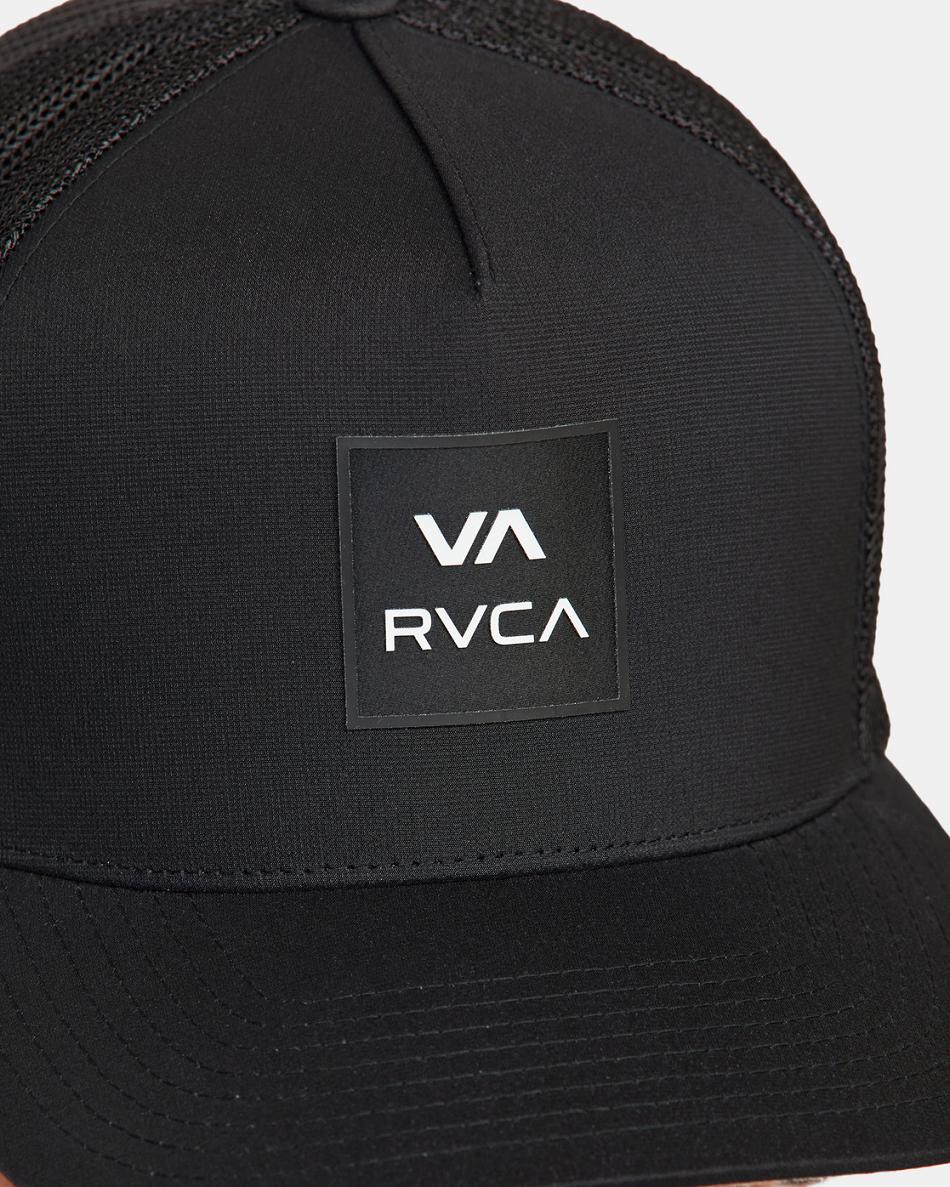 Sombreros Rvca All The Way Tech Trucker Hombre Negras | ECOVG66564