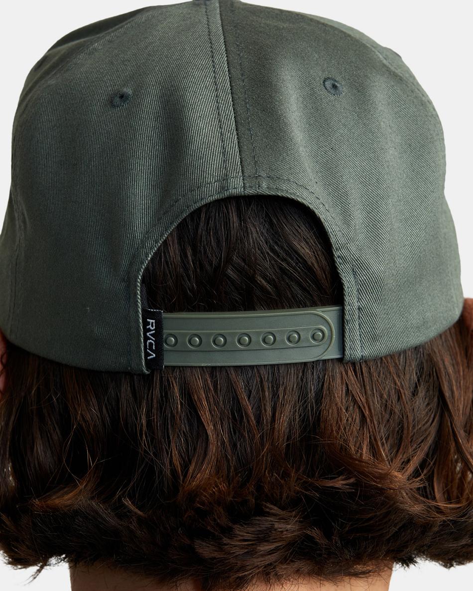 Sombreros Rvca Atlas Snapback Hombre Verde Oliva | ECOHC83886