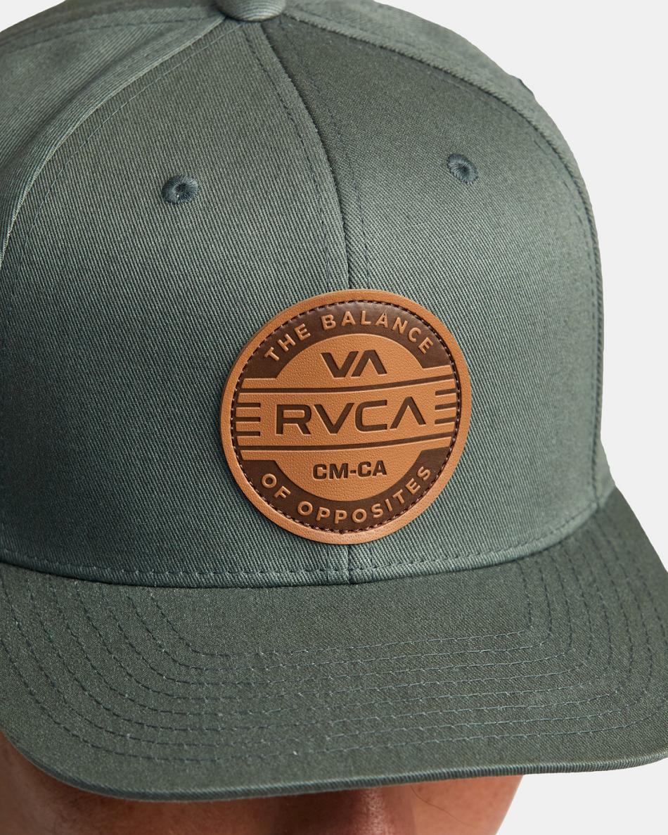 Sombreros Rvca Atlas Snapback Hombre Verde Oliva | ECOHC83886